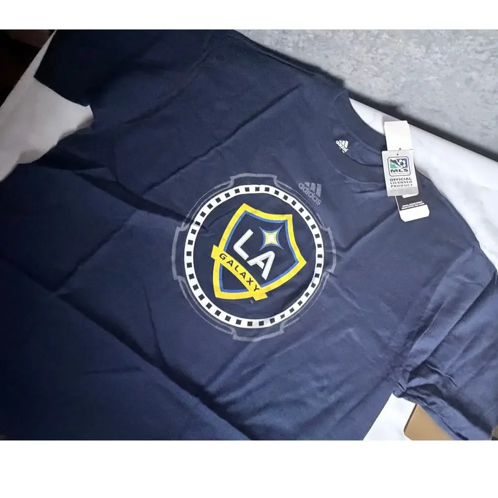 ADIDAS LA Galaxy T-Shirt NWT (almost vintage-2007)